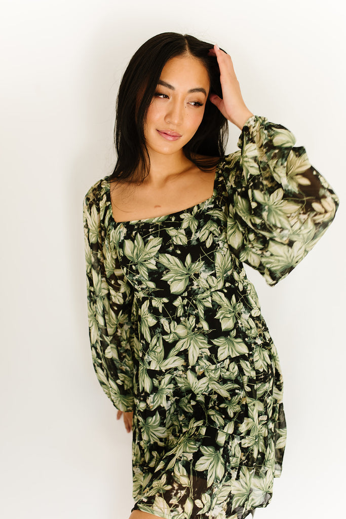 spencer floral dress