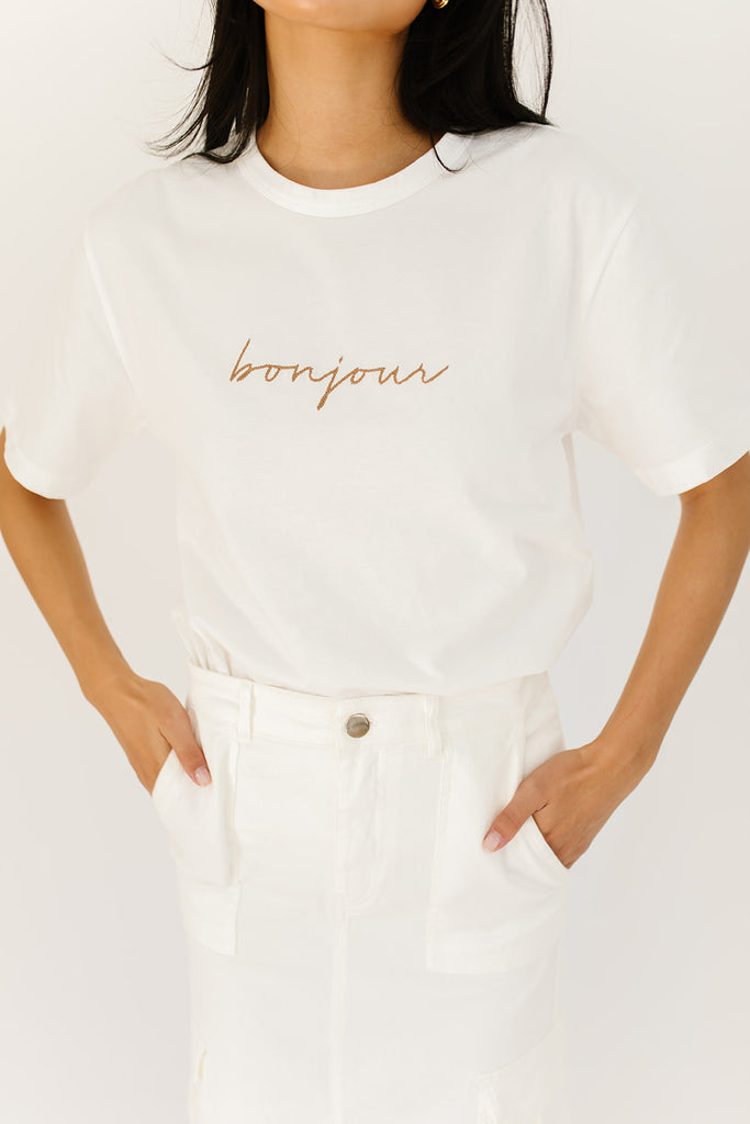 bonjour tee