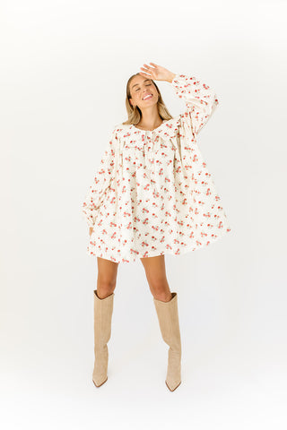 enchanted striped mini dress *restocked*