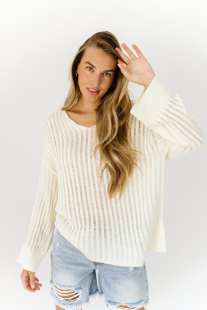 terri collared sweater