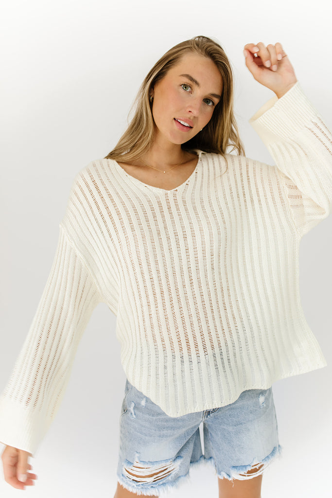 terri collared sweater