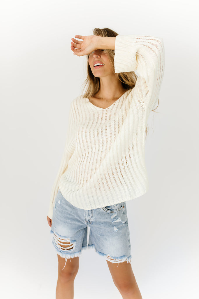 terri collared sweater