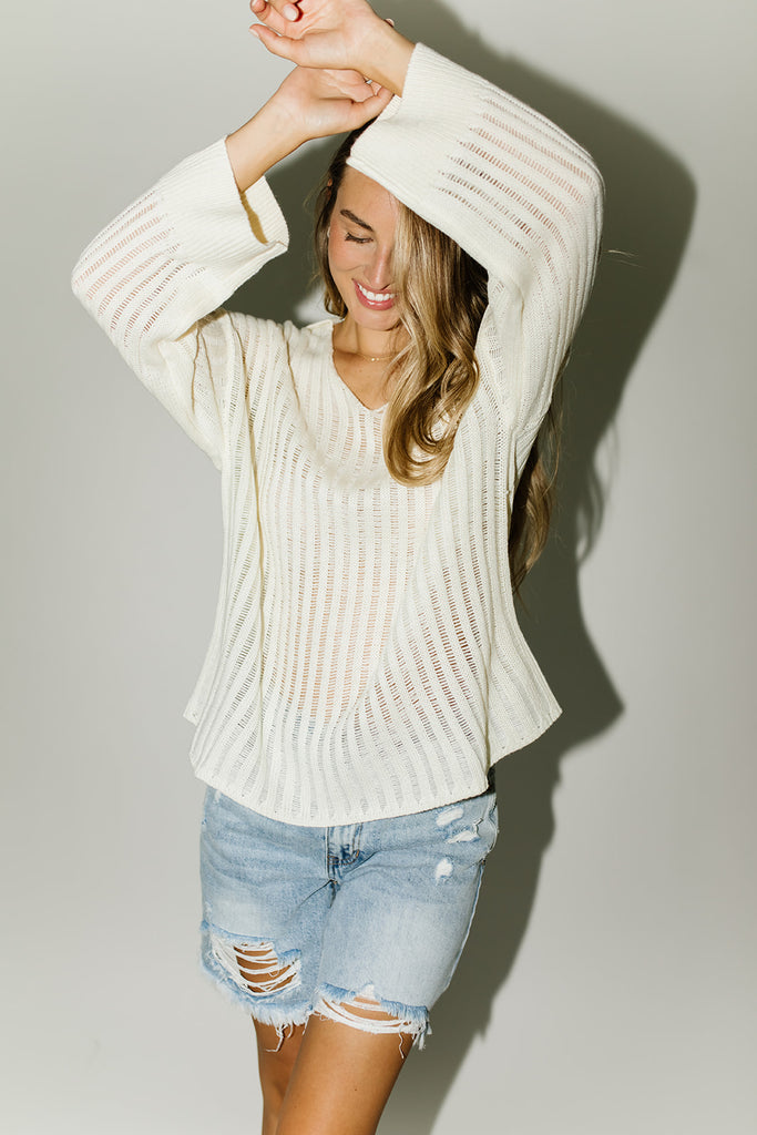 terri collared sweater
