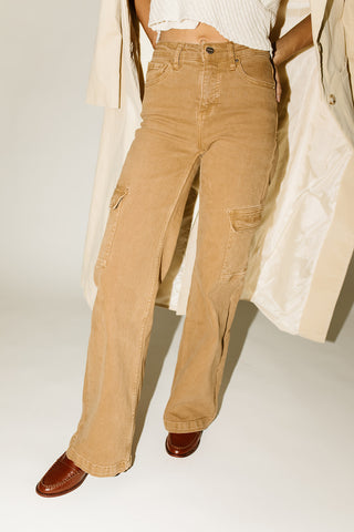 yesterday corduroy cargo pants