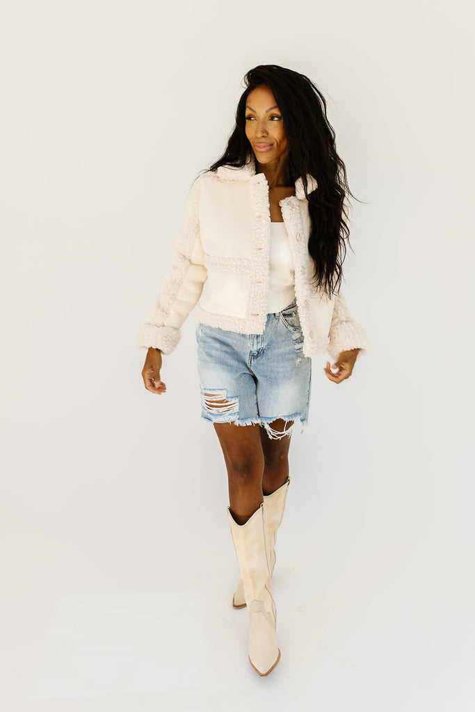 chalet sherpa jacket