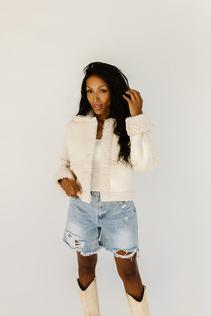 chalet sherpa jacket