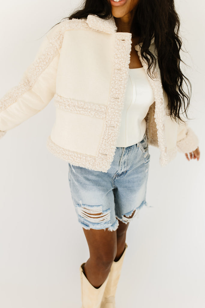 chalet sherpa jacket