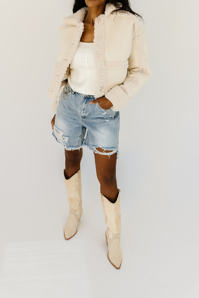 chalet sherpa jacket