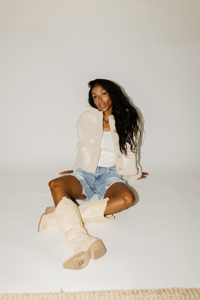 chalet sherpa jacket