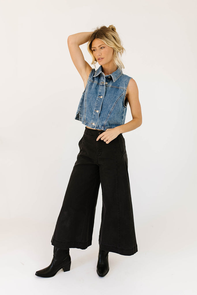 lover denim vest *zoco exclusive*