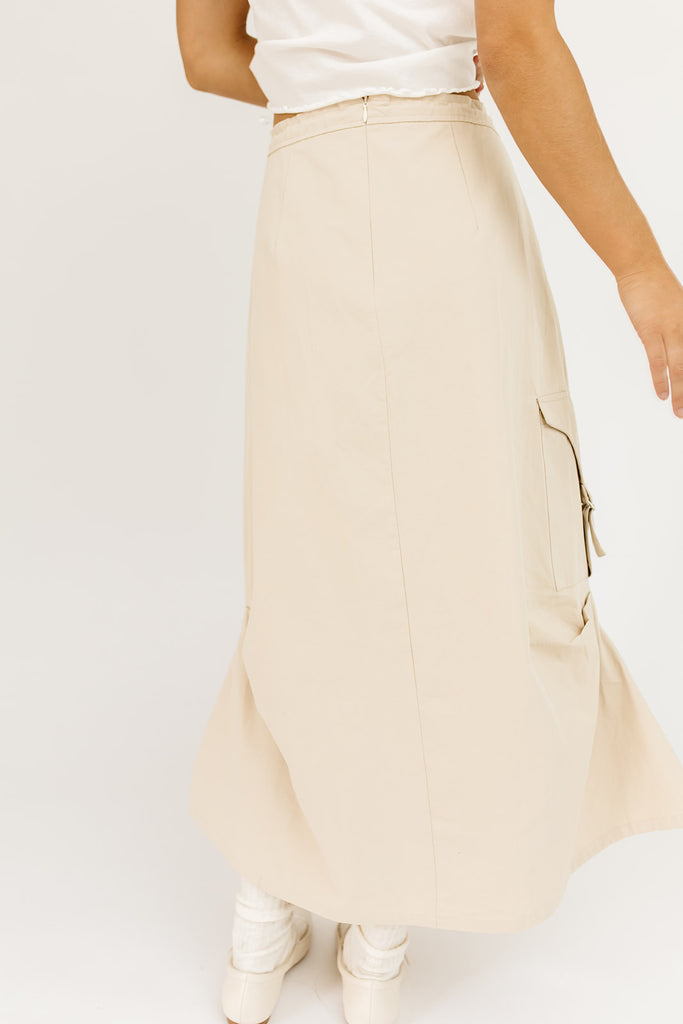 line up cargo maxi skirt