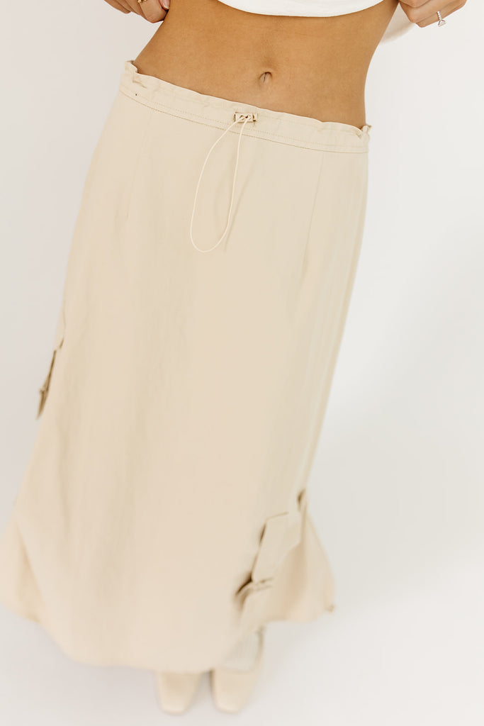 line up cargo maxi skirt