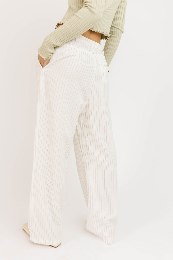 cola striped pants