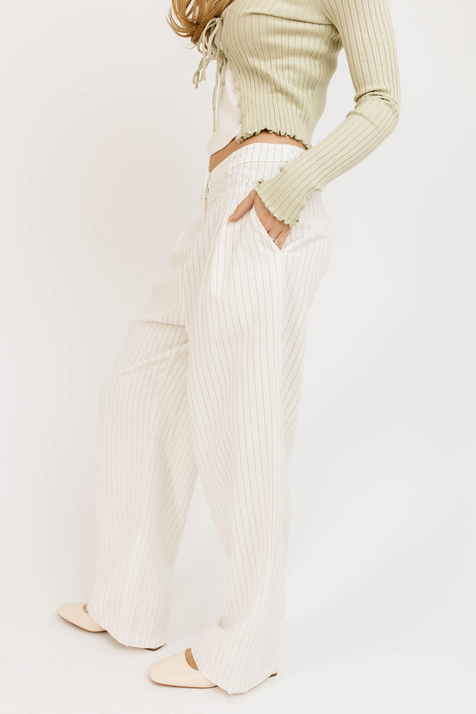 cola striped pants