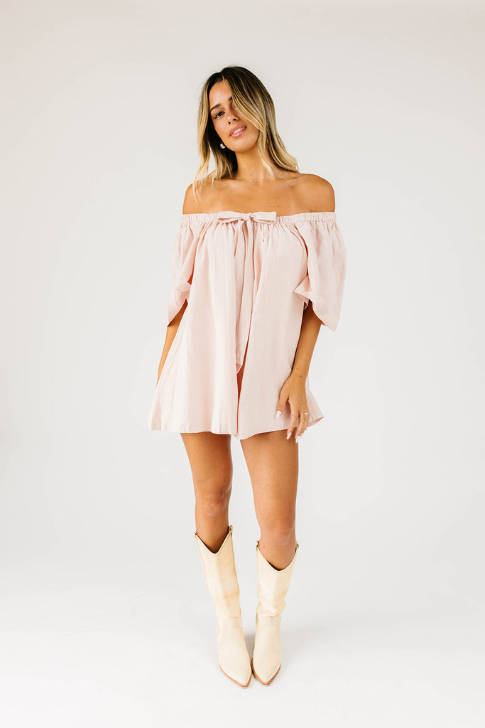 sophia romper // pink *zoco exclusive*