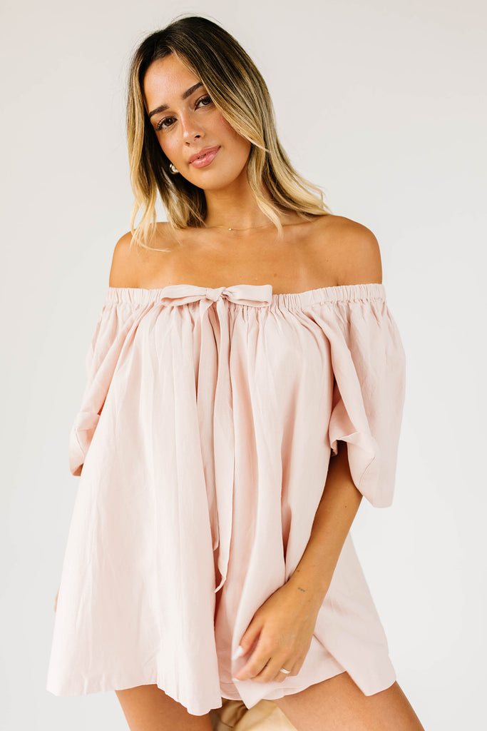 sophia romper // pink *zoco exclusive*