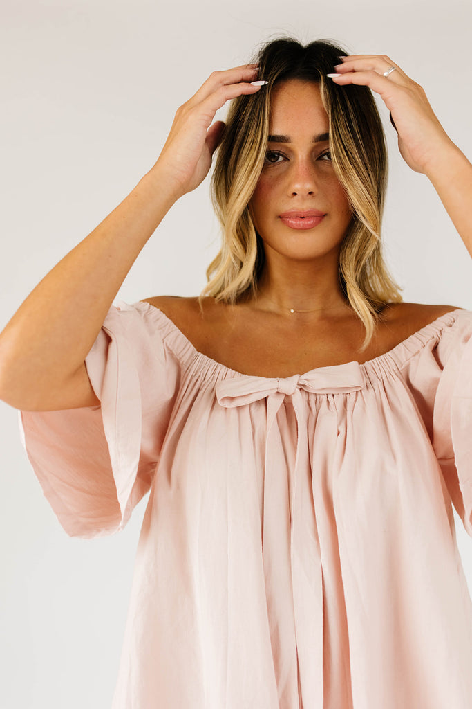 sophia romper // pink *zoco exclusive*