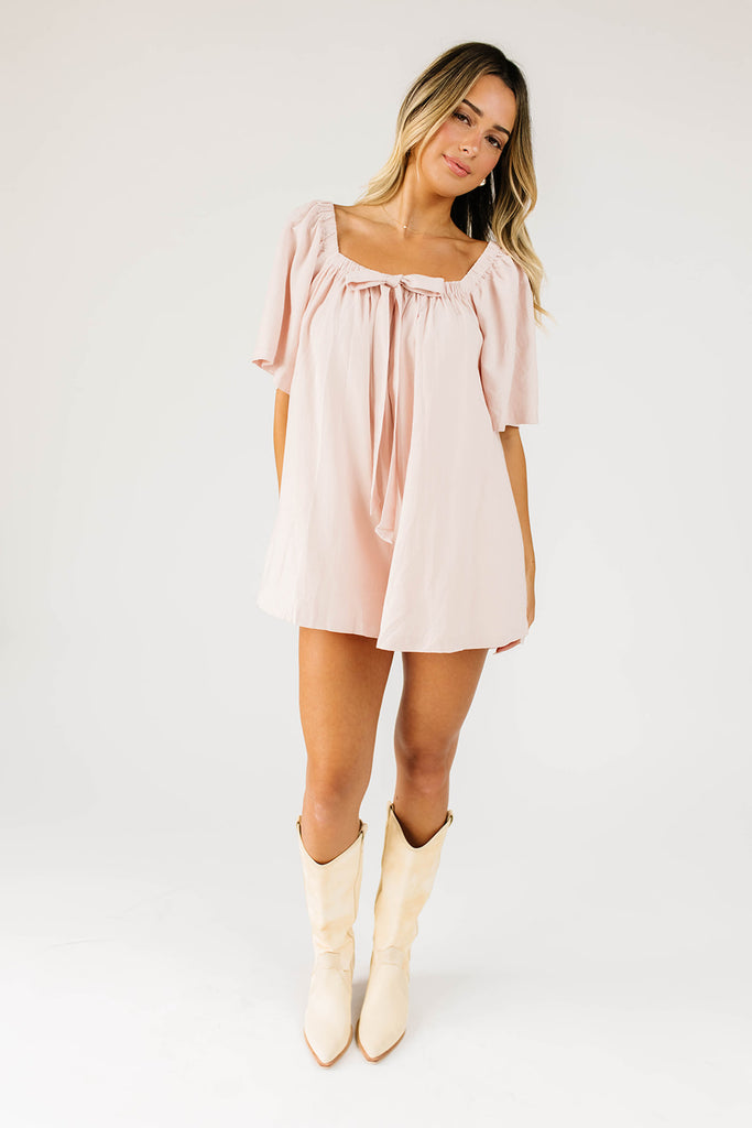 sophia romper // pink *zoco exclusive*
