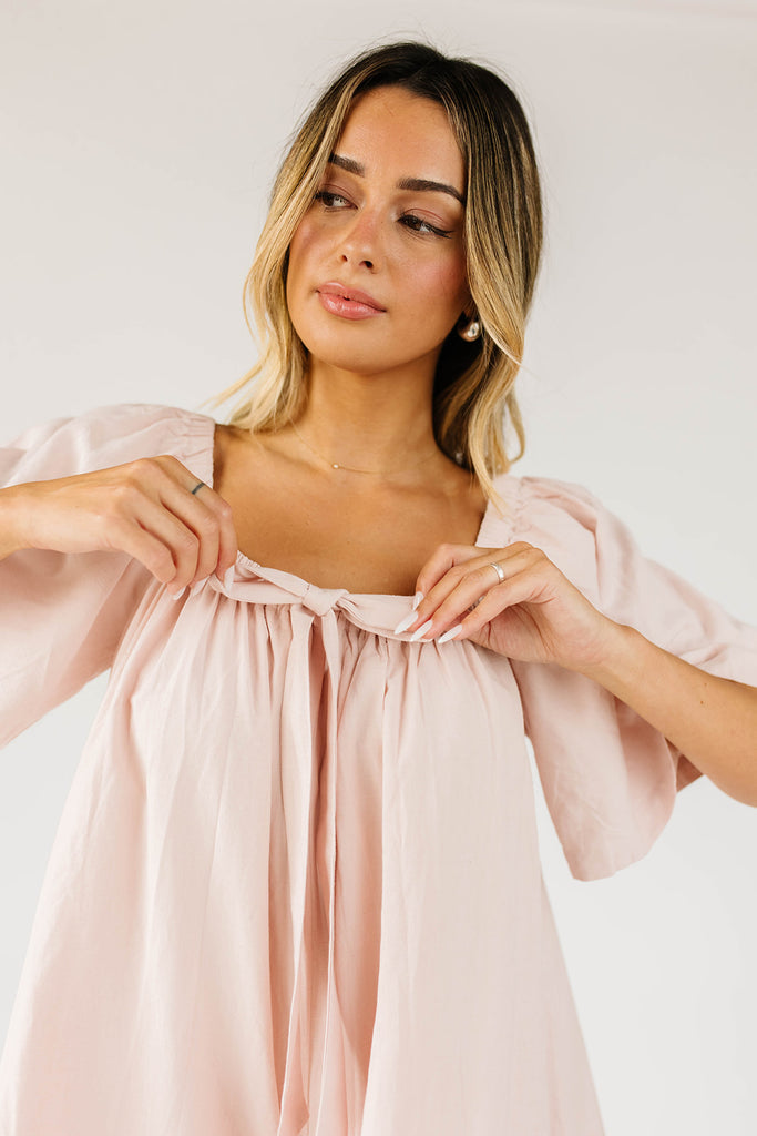 sophia romper // pink *zoco exclusive*