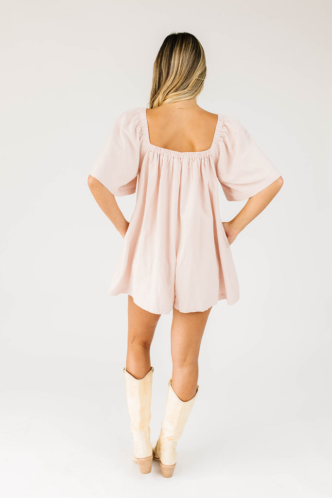 sophia romper // pink *zoco exclusive*