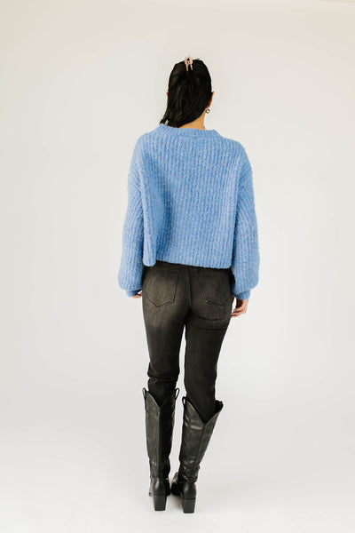 quincy cardigan // blue *zoco exclusive* – shop zoco