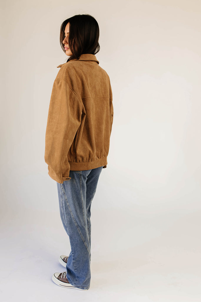 simon suede jacket *zoco exclusive*
