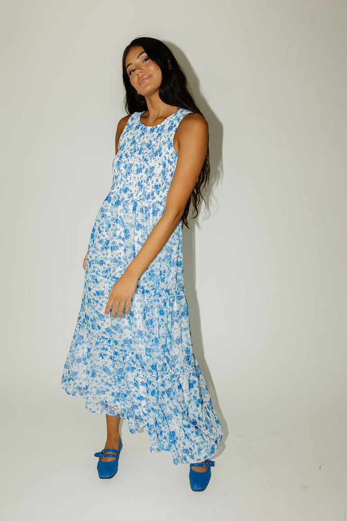 sloane floral maxi dress