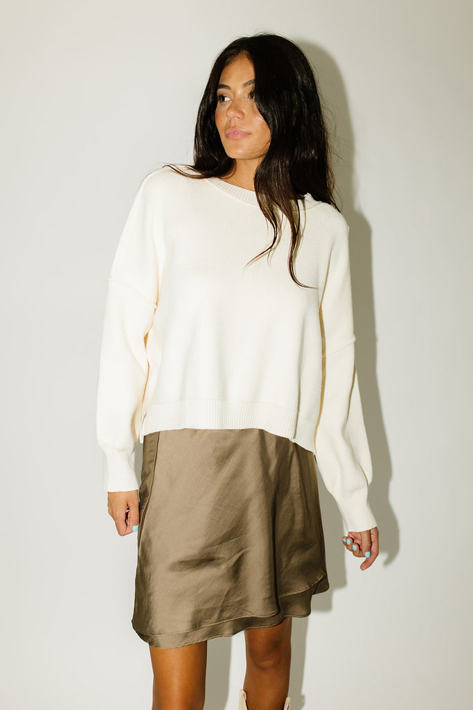 kitty pullover // cream