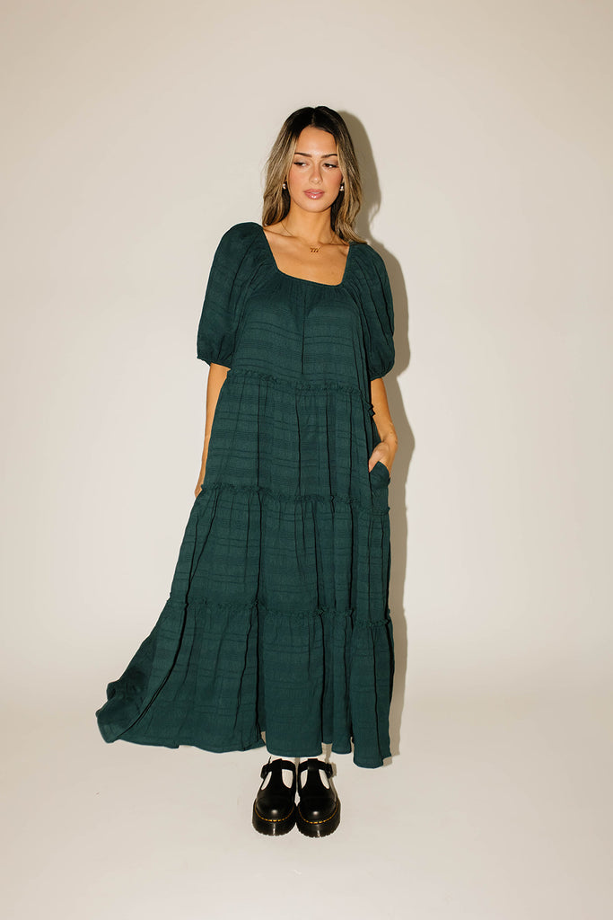 daymaker dress // emerald *zoco exclusive*