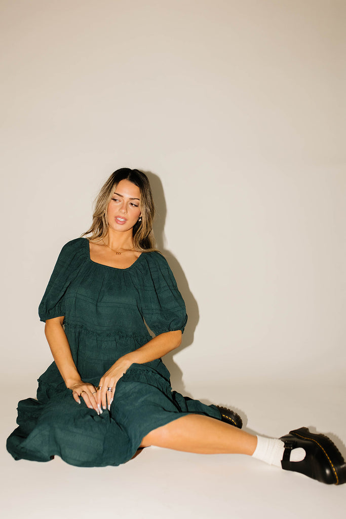 daymaker dress // emerald *zoco exclusive*