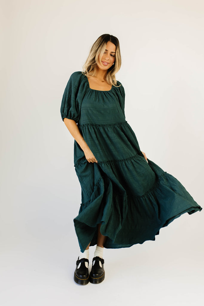 daymaker dress // emerald *zoco exclusive*
