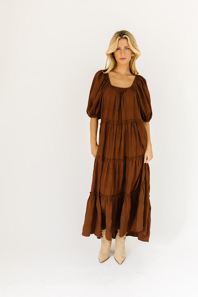 daymaker dress w/pockets // chocolate *zoco exclusive*
