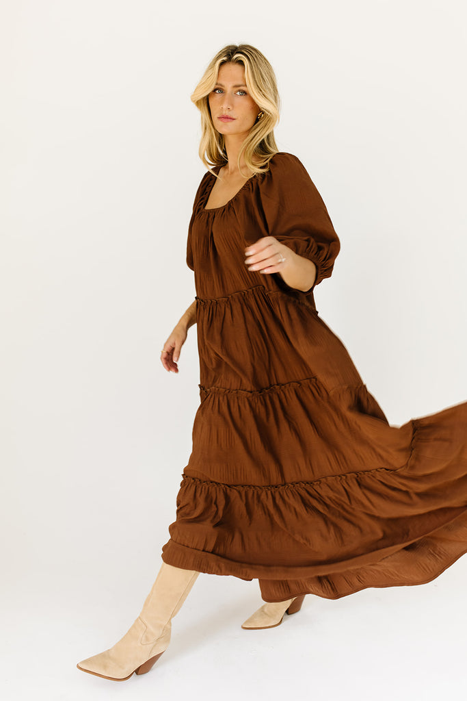 daymaker dress w/pockets // chocolate *zoco exclusive*