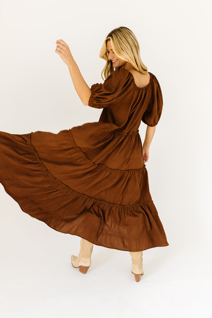 daymaker dress w/pockets // chocolate *zoco exclusive*