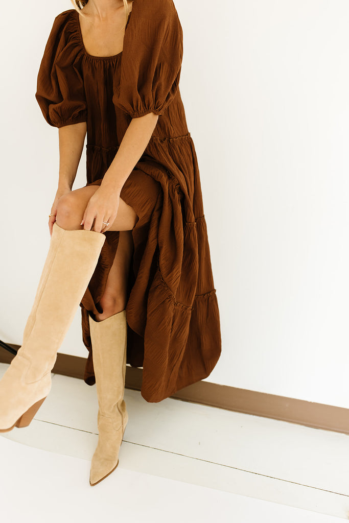 daymaker dress w/pockets // chocolate *zoco exclusive*