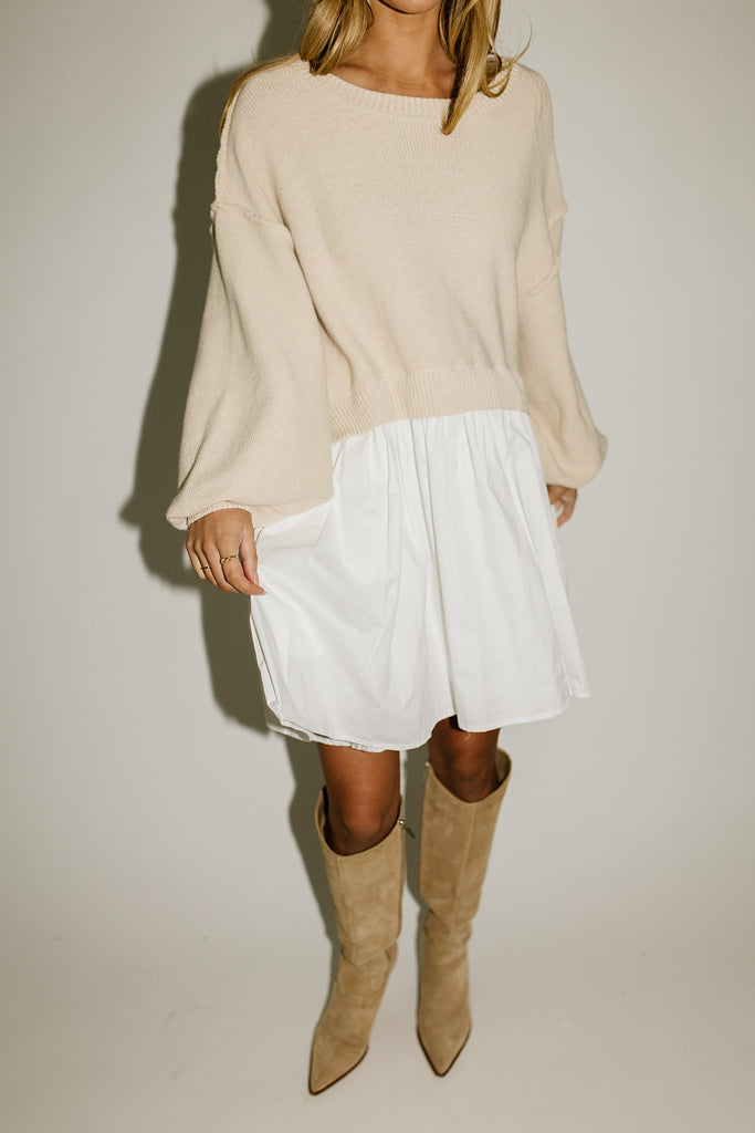wells sweater dress *restocked*