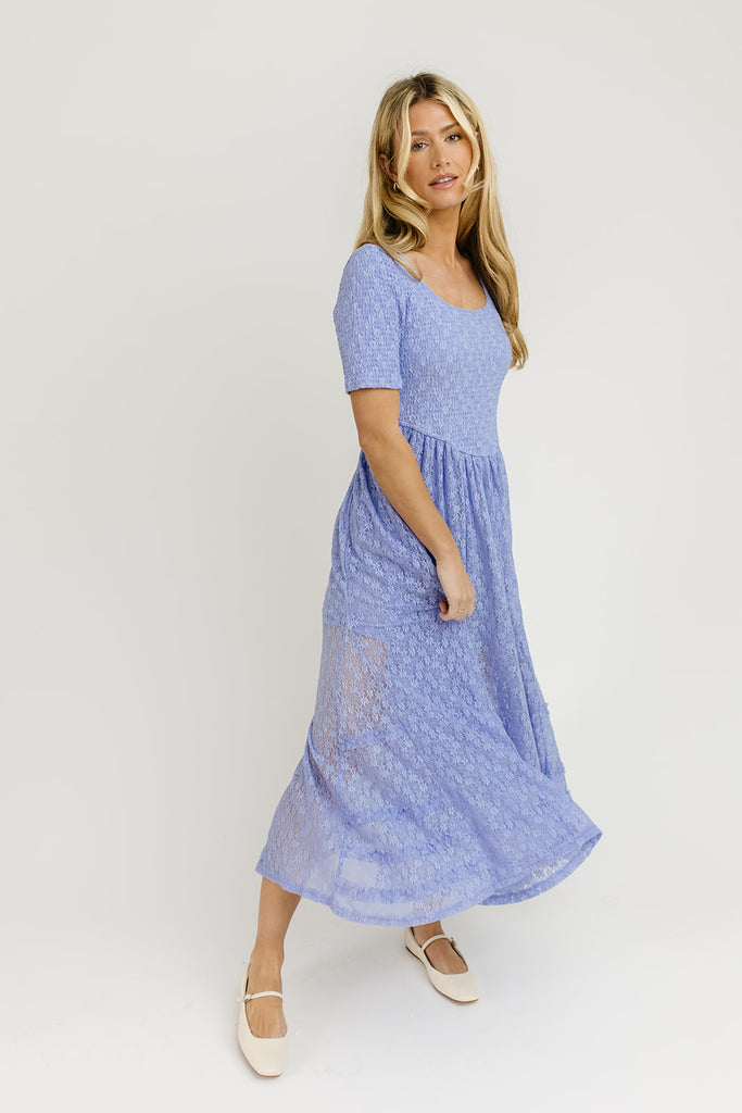freddy maxi dress // cornflower blue