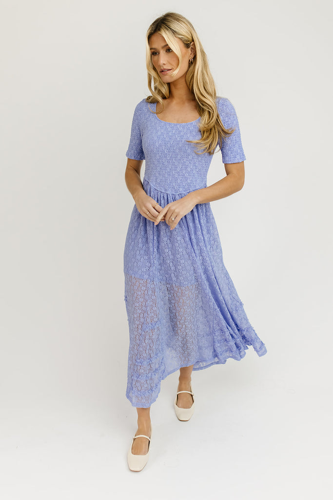 freddy maxi dress // cornflower blue