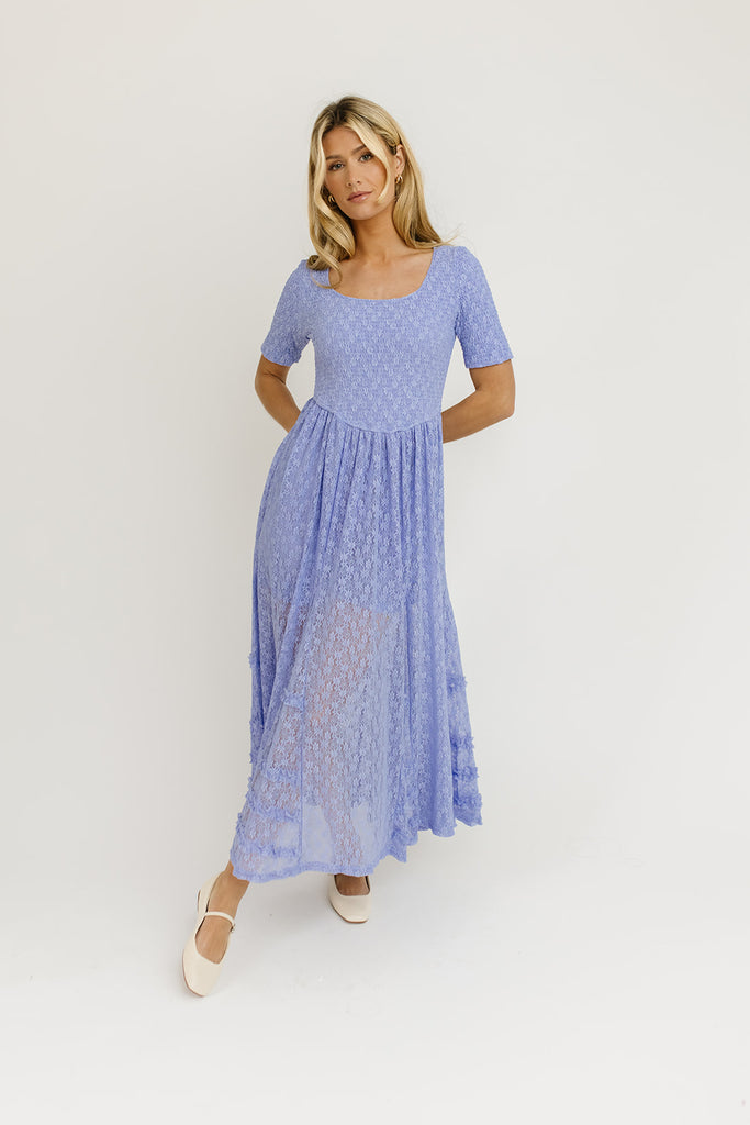 freddy maxi dress // cornflower blue