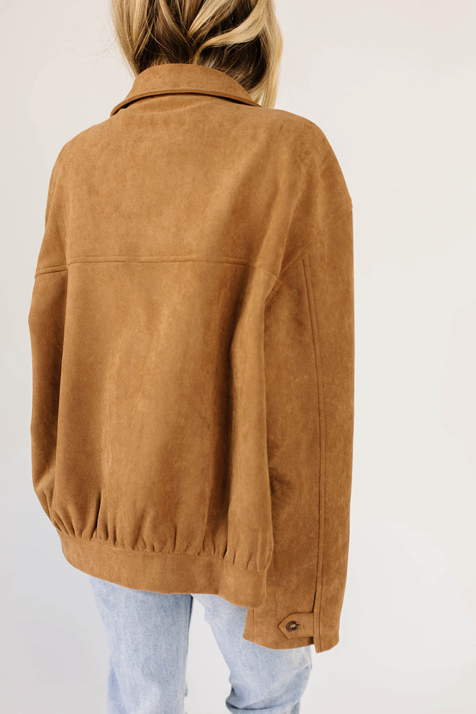 simon suede jacket *zoco exclusive*