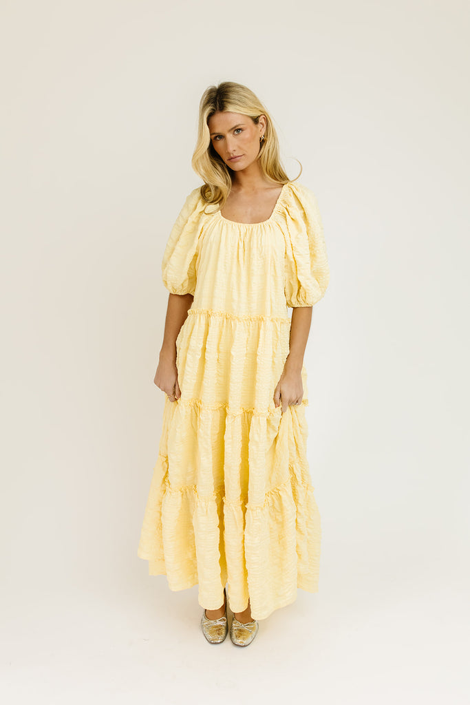 daymaker dress // butter yellow *zoco exclusive*