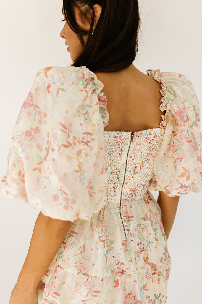 scout puff sleeve dress // spring floral *zoco exclusive*