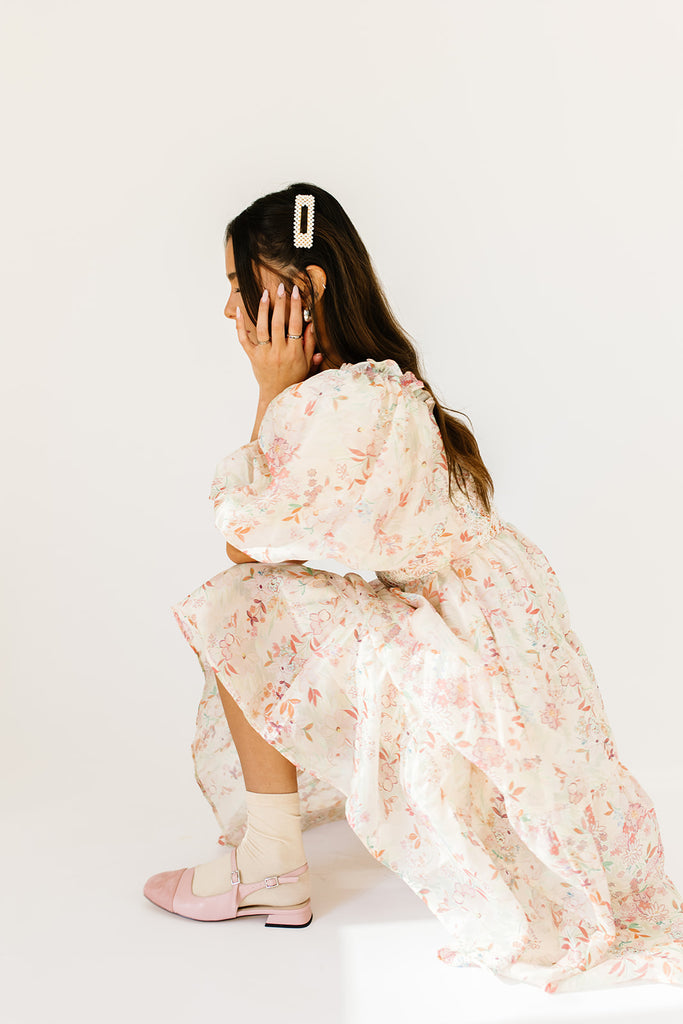 scout puff sleeve dress // spring floral *zoco exclusive*