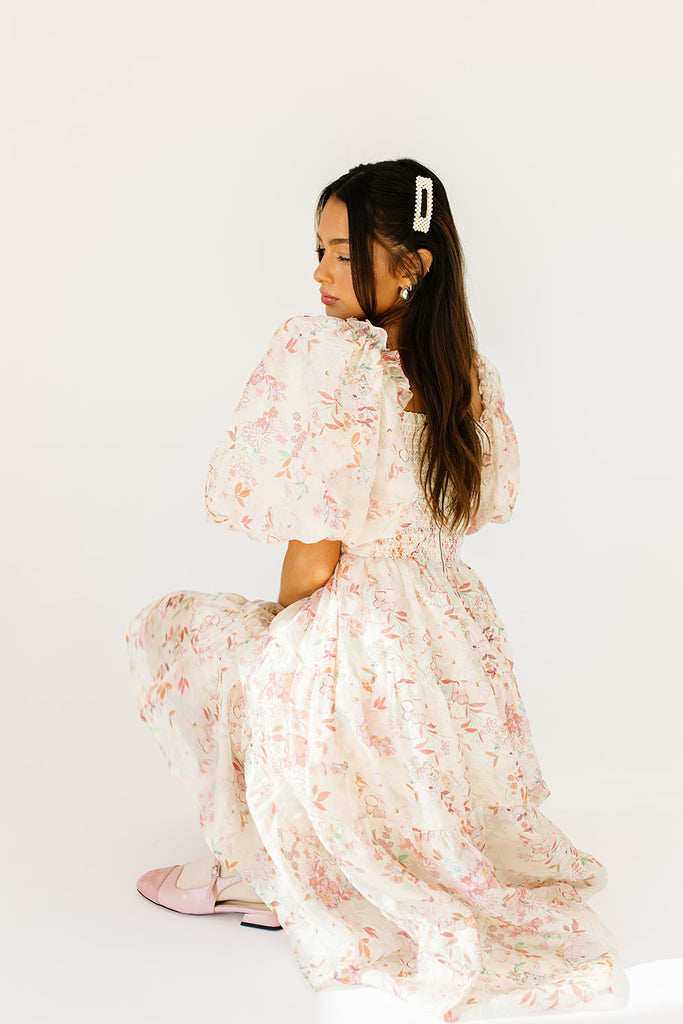 scout puff sleeve dress // spring floral *zoco exclusive*