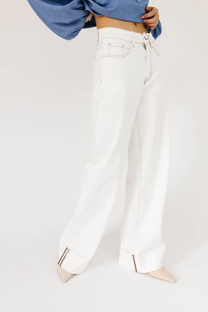 camelot wide leg denim