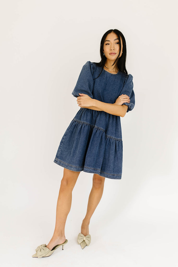 darcy dress // denim *zoco exclusive*