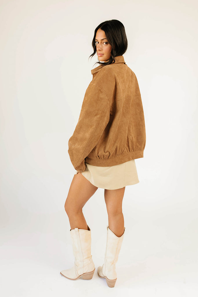 simon suede jacket *zoco exclusive*