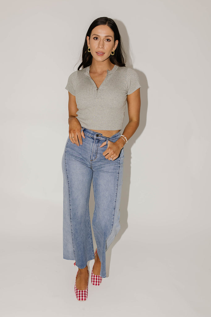 olivia wide leg denim