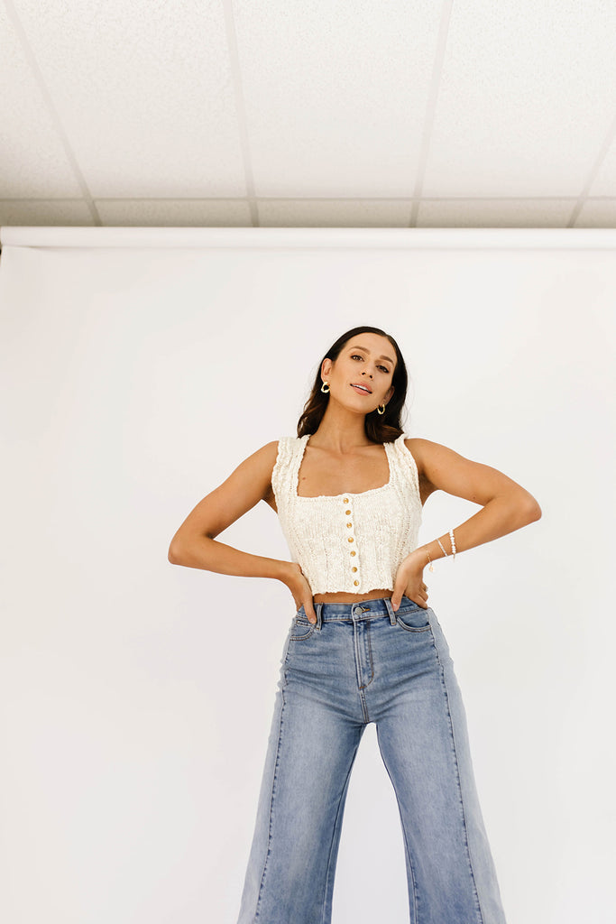 olivia wide leg denim