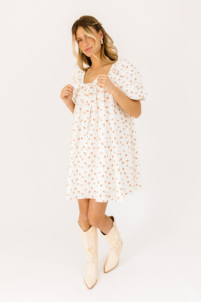willa floral mini dress *restocked*
